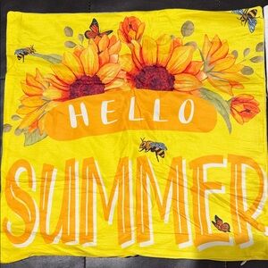 3 Throw pillow cases! Vibrant colors, and summer vibes brand new!